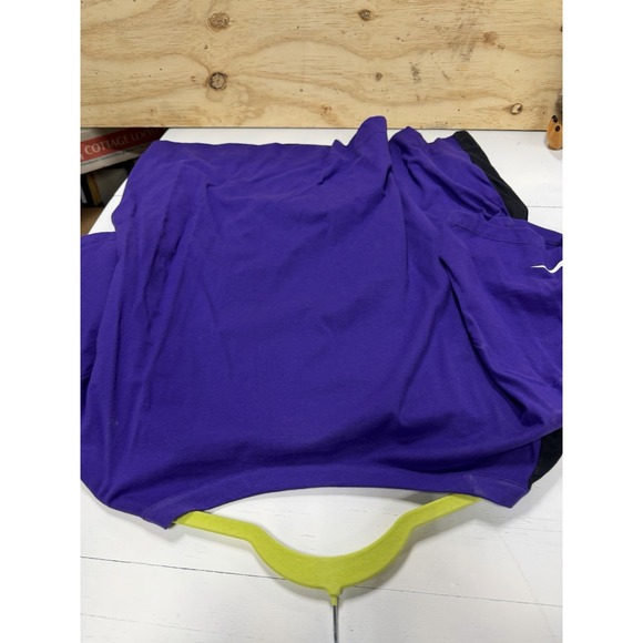 Nike Minnesota Vikings T-Shirt Short Sleeve Black/Purple Women XXL Two Tone - Picture 8 of 11